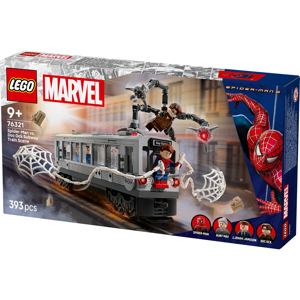 LEGO® ǀ Marvel Spider-Man vs. Doc Ock Subway Train Scene 76321
